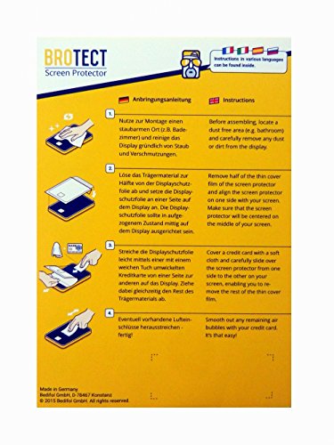 2x BROTECT Matte DISPLAYSCHUTZFOLIE passend zu Medion Life E4506 (MD 99478) (entspiegelt, matt, schmutzabweisend) - 3