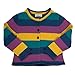 Kite Baby Girls Stripy A-Line Long Sleeve Cardigan, Multicoloured, 12-18 Months