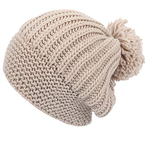 KanLin Beanie Gorro De Invierno De Punto Cesta con Suave Interior De Forro Polar Hombres Mujeres One Size