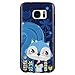 Produktbild Samsung Galaxy Hülle, Hozor Dünne Weiche TPU Silikon Handyhülle Schutztasche Back Cover Gemalt Geprägt Muster Schutzhülle Etui für Samsung Galaxy S7 / SM-G930F 5.1 zoll - Blaue Eichhörnchen