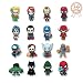 Produktbild HXDZFX The Avengers Kühlschrankmagnete Marvel Helden-16 Stücke Magnete Kühlschrankmagnet, Büro-Magnete, Kalender, Whiteboard-Magnete,Perfekt für Ornamente Dekoration Collectionism