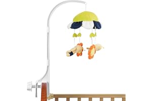Mobil hållare, babysängklockhållare, armhållare, ramstång, barnsäng, mobil klockhållare, barnrumsdekoration, 61 cm babymobil