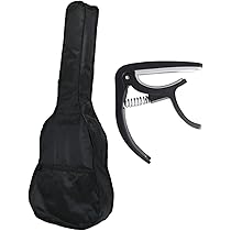 Custodia Per Chitarra Acustica 40-41 Pollici Impermeabile Con Clip Accordatore | Tessuto Oxford E Interno Morbido - Foto 5