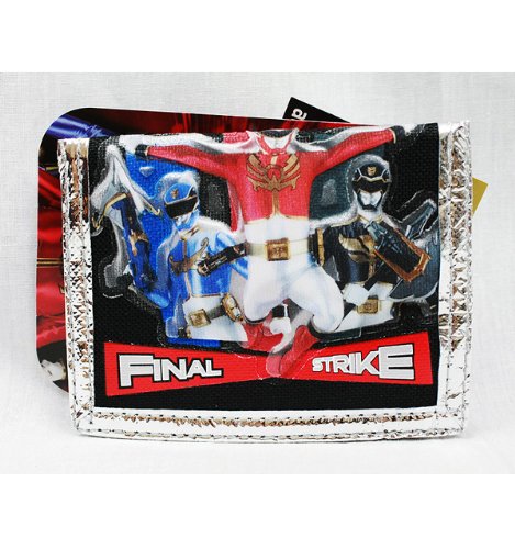 Preisvergleich Produktbild Power Rangers Portemonnaie - 3fach gefaltet, schwarz