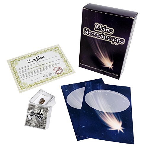 Echte Sternschnuppe in Geschenkbox