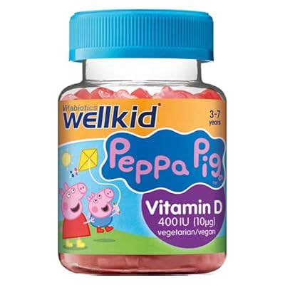 Vitabiotics Peppa Pig Vitamin D Soft Jellies, Gummy, 30 Pack