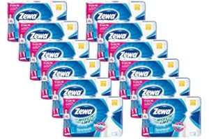 ‎ZEWA Zewa Wisch&Weg Sparblatt Küchenrolle Riesenpackung 12 Packungen (je 4 Rollen x 74 Blatt), 1er Pack (1 x 12 Stück)