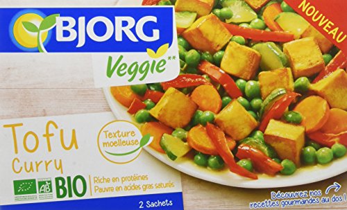 Bjorg Tofu au Curry Bio 2 x 100 g - Lot de 5