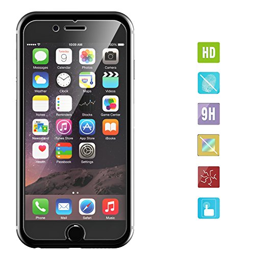 JETechÂ® 0813Â C-sp-i6Â â€“Â 5.5Â â€“Â 2Â X Glass-Matte Screen Protector Anti-Glare iPhone 6S Plus/6Â Plus 2pc (S) Screen Protector