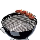 Rost / Erweiterungsrost zum Erwärmen / Grillen / Räuchern, Edelstahl, für Einsatz mit 57-cm-Kugelgrill – Bild 3