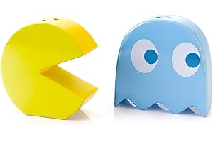 Balvi - Pac-Man Sale e Pepe. Realizzato in Ceramica. Set di Due Pezzi.