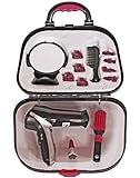 schöner Beauty Case von Theo Klein das in keiner Puppenstube fehlen darf. Mit sehr viel Zubehör und den Braun Satin Hair Fön.