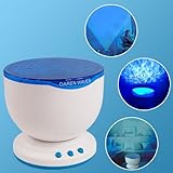 Ocean Pot Daren Waves Speaker Projector Projected Swinging light Lamp (Personal Computers)