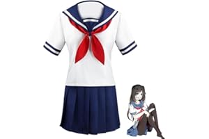 East-hai-buy Yandere Simulator Ayano Aishi Cosplay Costumes Game Anime Girls School Uniform Carnival Halloween Party Outfit