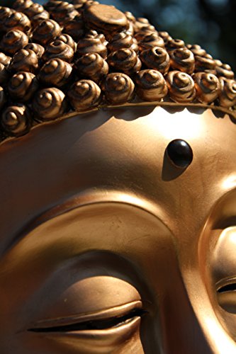 Taschentuch-Spender oder Kosmetiktuch-Spender Buddha-Kopf Bronze - 8