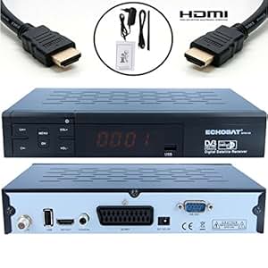 Echosat 20700 Récepteur satellite numérique HD FTA (DVB-S/DVB-S2, HDMI ...