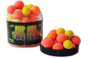 Fluor Two Tone Pop Ups Boilies 14/20mm Pro Elite Baits | Cebos Pesca Carpa | Artificial Baits Carp
