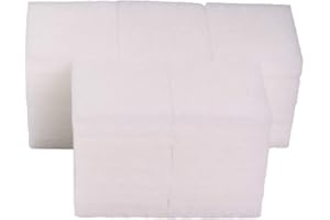 INGVIEE 50 Stück Kompatibel Filterwatte für Juwel Compact/Bioflow 3.0 / M