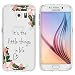 Produktbild Samsung Galaxy S6 Hülle von licaso® aus TPU schützt Dein S6 5,1" Schutz-Hülle Little Things transparent klare Schutzhülle Tasche Silikon Style (Samsung Galaxy S6 Little Things)