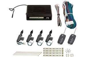 SLPRO Zentralverriegelung mit 2 Funkfernbedienungen universell für KFZ