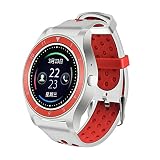 Zariavo Smartwatch, Telefon Pedometer sitzend erinnern Schlafmonitor HD-Kamera Smart Watch