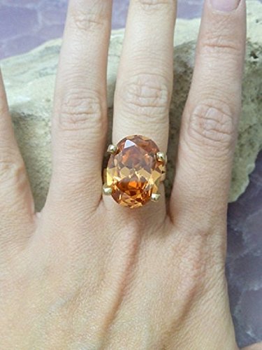 Citrine ring,cocktail ring,november ring, big honey ring,large gold ring,gemstone ring,birthstone rings,bridesmaid rings,wedding gifts