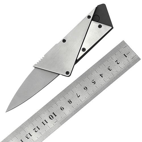Scheckkartenmesser,Cardshap,Utility knife, Messer,Metall - 2