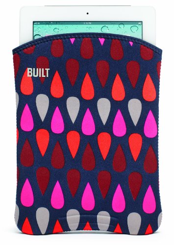 Built A-SSD2-RDP Slim Neoprene Sleeve iPad -Rain Drop - 4
