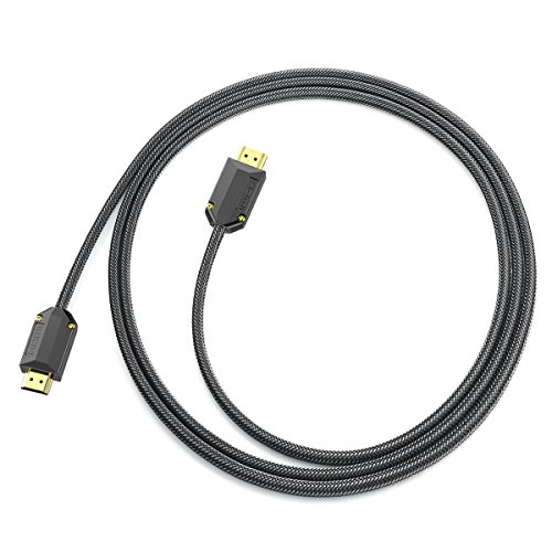 Honstek HD04 Hochgeschwindigkeits-HDMI-Kabel 2.0 für Xbox One / 360, PS3 / PS4, DVD Blu-ray-Player, HD-TV / Projektor, Feuerwehr / Apple / Smart TV Box, Desktops, Laptops, PC, Computer, A / V-Receiver und anderen HDMI-fähigen Geräte (4.6m) - 3