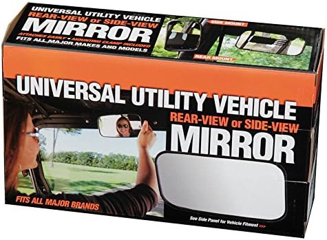 Bad Dawg Accessories 1.75 Universal Utility Mirror. Rear View or Side View. Fits Ranger-Rhino-Gator-RZR. 693-3550-00 by Bad Dawg Accessories