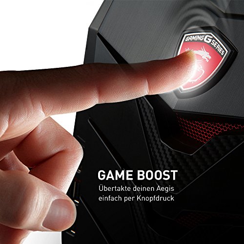 MSI 9S6-B90911-005-956-B907-102 Aegis X3 VR7RE-005DE Desktop PC (Intel Core i7-7700K, 2000GB Festplatte, 16GB RAM, Geforce GTX 1080, Win 10 Home) schwarz - 5