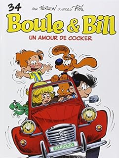jaquette livre Boule & Bill, tome 34 : Un amour de cocker