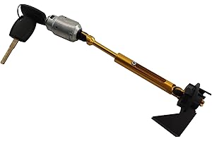 temproad Aluminum Alloy Bonnet Hood Release Lock Repair Kit Latch Compatible with for Ford Focus MK2 2004-2012