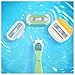 Gillette venus embrace sensitive - ladies razor refills, set of 4