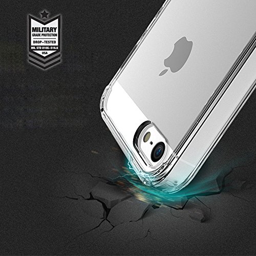 Funda para iPhone 5 5S SE CLOUDSTOO Alta TPU Funda para Protecci n Gota y Choque Absorci n Trasera Dura Carcasa Parachoques- COLOR NEGRO reviews Funda para iPhone 5 5S SE CLOUDSTOO Alta TPU Funda para Protecci n Gota y Choque Absorci n Trasera Dura Carcasa Parachoques- COLOR NEGRO