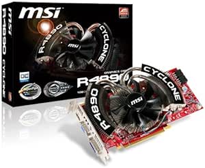 MSI R4890&nbsp;Cyclone 1&nbsp;GB GDDR5&nbsp;&ndash;&nbsp;Grafikkarten (1&nbsp;GB, GDDR5&nbsp;Speicher, 256&nbsp;Bit, 3900&nbsp;MHz, 2560&nbsp;x 1600&nbsp;Pixel, PCI Express x16)