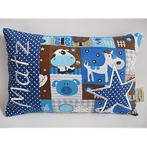 Kleines Kissen mit Wunschnamen 