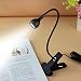 Rrimin USB Flexible Reading LED Light Clip-on Beside Bed Table Desk Lamp (White Light Black) RS.658.00