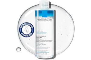 LA ROCHE-POSAY La Roche Posay Agua Micelar en Aceite, Limpiador Fisiológico Facial Multifunción, Desmaquilla, Calma y Limpia la Piel, Apto para Pieles Sensibles, 400 ml