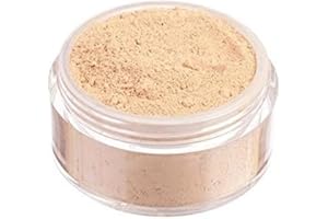 Neve Cosmetics fondotinta minerale in polvere High Coverage coprente, adatto a pelli da normali a grasse | "Light Warm"
