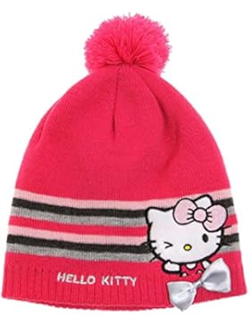 Hello Kitty Mädchen Mütze - pink