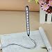 Produktbild Tragbare Mini Leselampe Schreibtisch Lampe USB Leselicht 360 Grad Flexibel Schwanenhals LED 6W Flexibel Faltbare Tischlampe Helligkeit Einstellbar Dimmbare Nachtlampe Arbeitslampe (Schwarz)