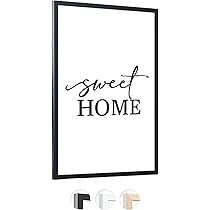 FRAMO 35 X 45 X 65 Cm Marco (blanco Brillante) De MDF Hecho A Mano Con Placa De Cristal Artificial Antirreflectante A Prueba De Roturas Y Robusta Pared Trasera De MDF, Ancho
