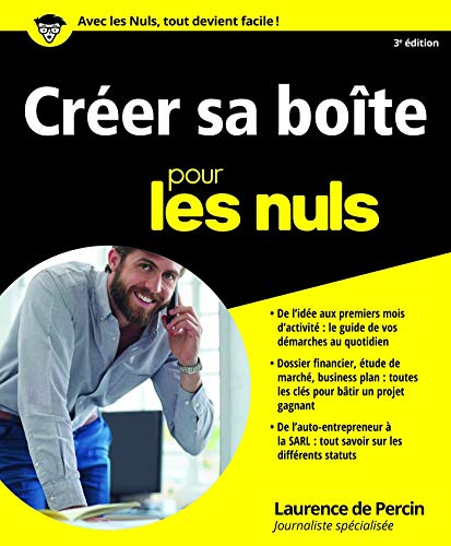 Télécharger Créer sa boîte pour les Nuls, 3ème édition Francais PDF