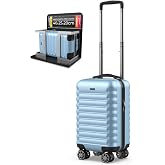 NUMADA - Travel Cabin Suitcase 40 x 25 x 20 cm (20L) Upfly Underseat 16 XXS with Removable Wheels. ABS Cabin Suitcase Ideal a