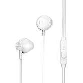 Philips TAUE101WT Earbuds with Microphone