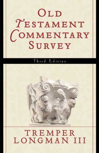 Old Testament Commentary Survey livre