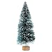 Produktbild Kuenstlicher Weihnachtsbaum - SODIAL(R) 5pcs Mini Kuenstlicher Weihnachtsbaum Kunstbaum Christbaum Tannenbaum mit staender Weihnachtsdeko Weihnachten Deko Geschenk H 125mm/L
