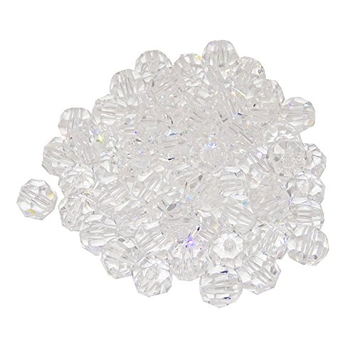 Cristal Perlas d.10 mm 10 unidades - Arco iris Cristal - Feng Shui - Esoterik - Ventana joyas - 30% PbO plomo - Adornos colgantes de cristal - Candelabros adornos -  - lámpara de cristal bola de cristal
