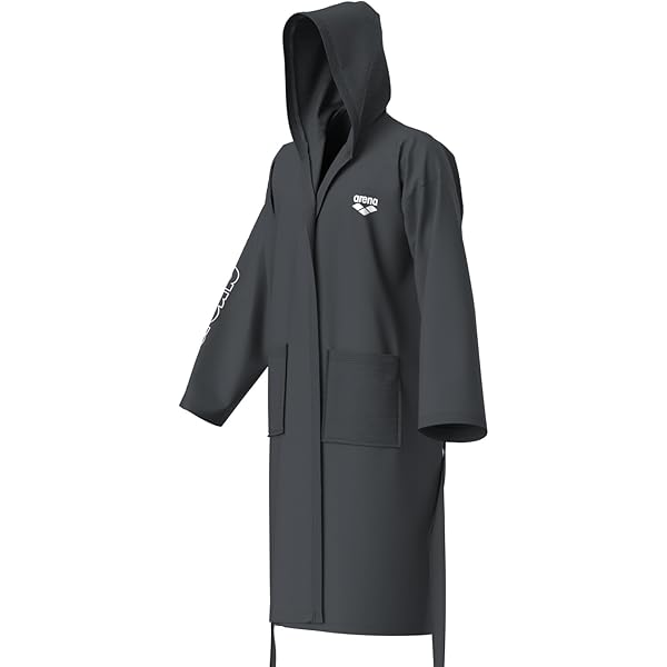 Head Active Badjas voor dames en heren, met capuchon en zakken, lichte badjas van microvezel, sneldrogend, zacht, absorberend en ruimtebesparend, maat L, sunny Yellow, Sunny Yellow, L